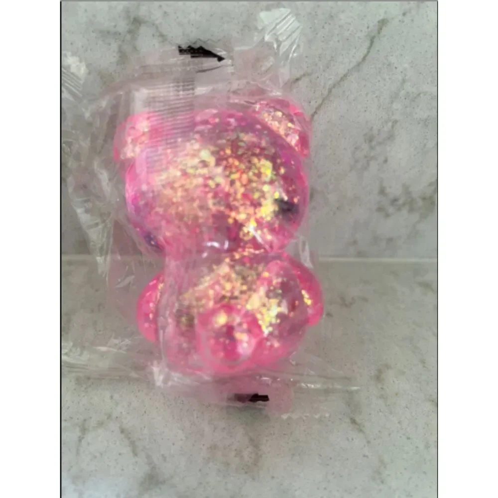 Glitter Squeezy Sparkle Sugar Bear  assorted